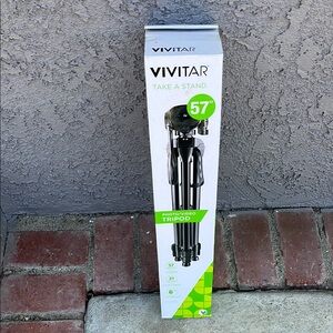 Black vivatar photo & video tripod